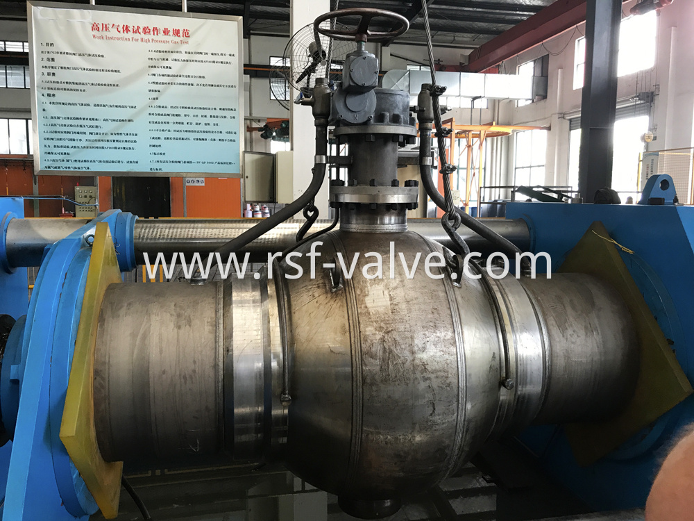 Api 6d Fully Welded Trunnion Mounted Ball Valve 2